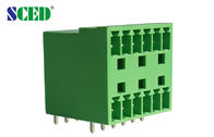 Πράσινο αρσενικό βούλωμα 3.81mm 300V στους συνδετήρες τελικών φραγμών ηλεκτρικούς