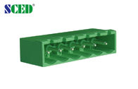 Πράσινο βούλωμα PCB στην ηλεκτρική 5.08mm πίσσα τελικών φραγμών 300 τάση 18A