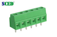 Τα πράσινα 300V 10A PCB τοποθετούν την πίσσα 3.5mm τελικών φραγμών για τον ηλεκτρικό φωτισμό