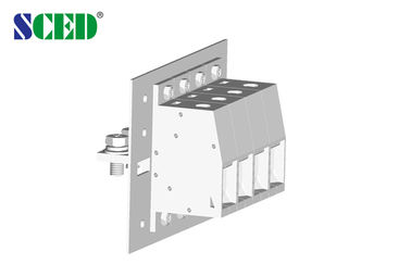 Μπλοκ ακροδεκτών 285A Through Panel Quick Connect 30mm 1-24 Poles Grey