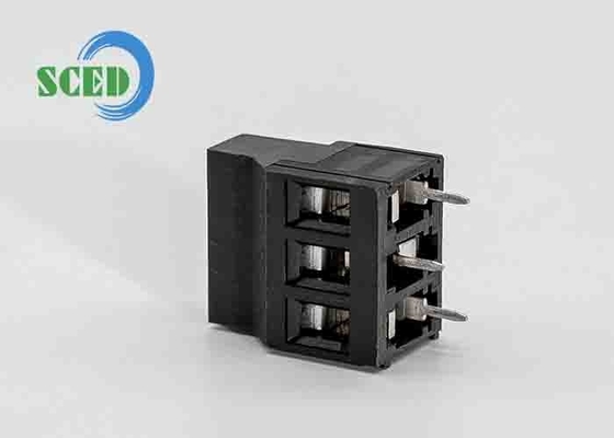 Κεράστιο PA66 PCB Τερματικό Μπλοκ 5.08mm 300V 10A για μετατροπή συχνότητας