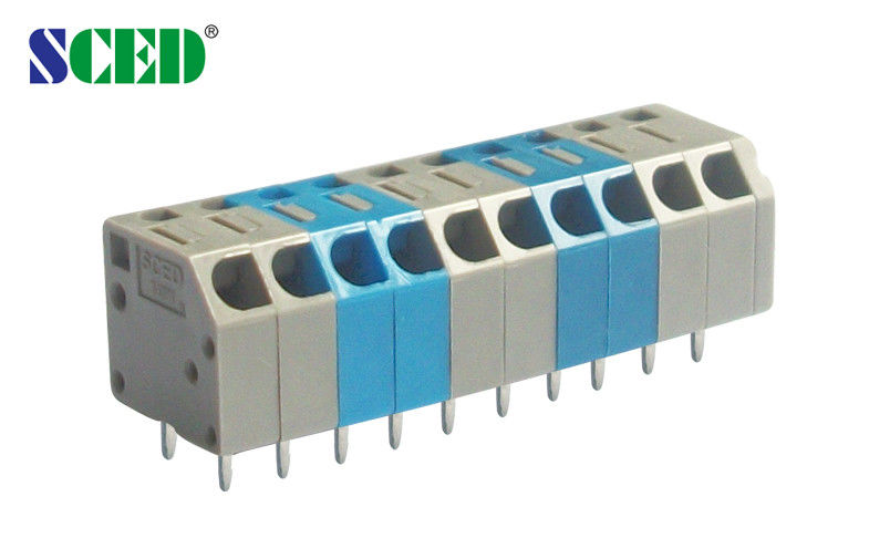 Πίσσα 3.50mm 300v 2P-28P τελικών φραγμών τύπων ανοίξεων κολπίσκων καλωδίων 45 βαθμού