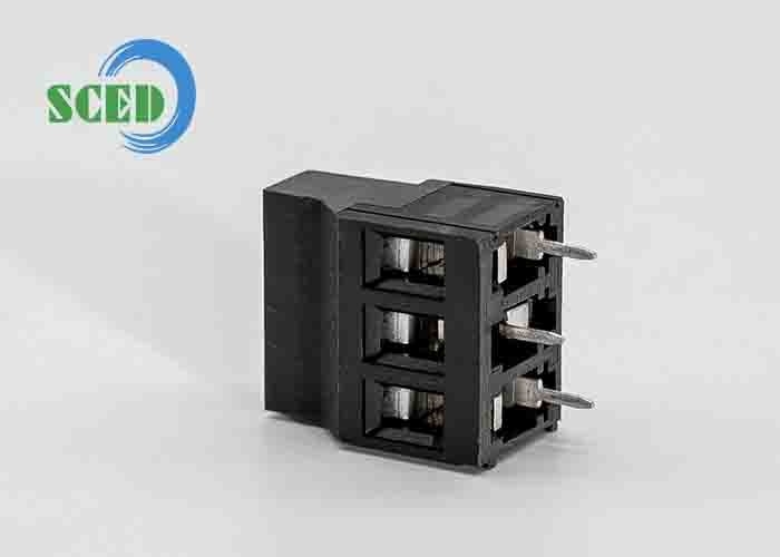 Κεράστιο PA66 PCB Τερματικό Μπλοκ 5.08mm 300V 10A για μετατροπή συχνότητας