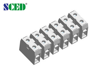 PA66 τροφή μόνωσης 600V 30A μέσω της πίσσας 12.00mm τελικών φραγμών