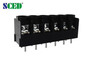 Τελικός φραγμός εμποδίων PBT 6.35mm ορείχαλκος πισσών 300V 15A UL94 V0