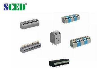 Τελικός φραγμός 3.5mm πίσσα 300V 2-28 Πολωνοί LCP UL94-V0 ανοίξεων 10A Screwless ορείχαλκου