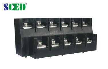 600V/40A 11 πόλοι 13mm Pitch Brass Barrier Terminal Block με δεξιά γωνία εισόδου σύρματος