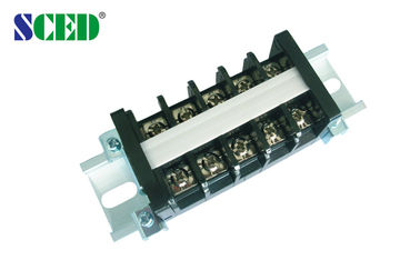 600V 30A 12.00mm επί σιδηροτροχιών συνδετήρες τελικών φραγμών PCB, οποιοιδήποτε Πολωνοί διαθέσιμοι