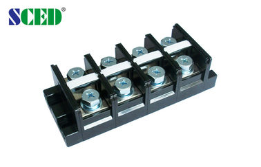 600V 240A 36.00mm τα PCB πισσών τοποθετούν τον υψηλής τάσης Μαύρο τελικών φραγμών βιδών