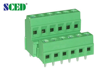 τελικός φραγμός PCB 3.81mm ηλεκτρικός, 10A τελικοί φραγμοί σφιγκτηρών βιδών
