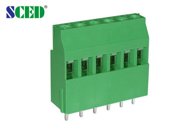 Η πίσσα 5.08mm PCB τοποθετεί τον τελικό φραγμό, ηλεκτρικοί τελικοί φραγμοί