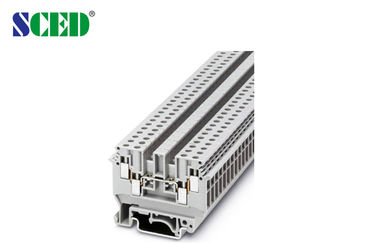 300V 32A ηλεκτρικός 6.2mm ραγών DIN ODM cOem πλάτους τελικών φραγμών