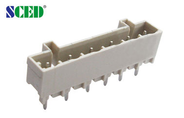 επιγραφή συνδετήρων τελικών φραγμών PCB 7.50mm Pluggable 300V 18A, κάθετος κολπίσκος καλωδίων