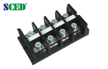 Πίσσα 28.00mm τελικοί φραγμοί εμποδίων, 600v 150a συνδετήρες τελικών φραγμών δύναμης