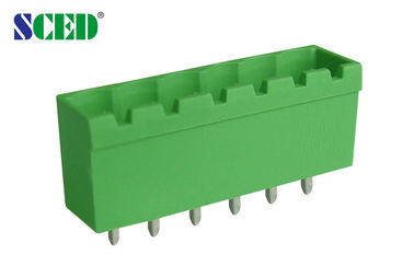 Αρσενικός 5.08mm Pluggable τελικός φραγμός για τον έλεγχο βιομηχανίας 300V 18A, 2P - 24P