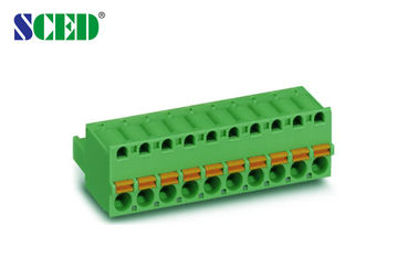 τελικός φραγμός 5.08mm 300V 18A Screwless, θηλυκό βούλωμα στους τελικούς φραγμούς 2P - 22P