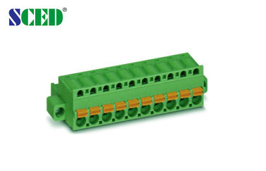 Πίσσα 5.08mm 2P - 20P οι Pluggable τελικοί φραγμοί, συνδέουν τους τελικούς φραγμούς
