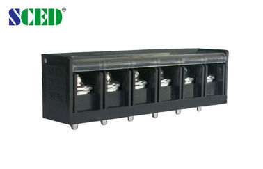 40A 600V τελικός φραγμός 13.00mm, κολπίσκος εμποδίων PCB καλωδίων σωστής γωνίας