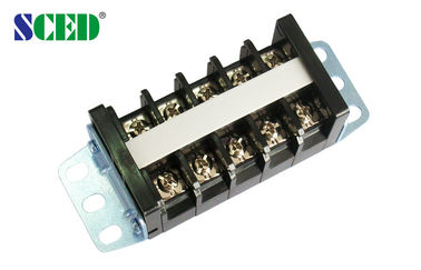 600V 30A μαύρος υψηλής τάσης τελικός φραγμός PCB για την περιοχή κεντρικών υπολογιστών