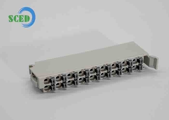 Γυναικείο συνδετήρα τερματικού μπλοκ 7.6mm Στροφή 150V 8A 2*9 πόλοι PA66