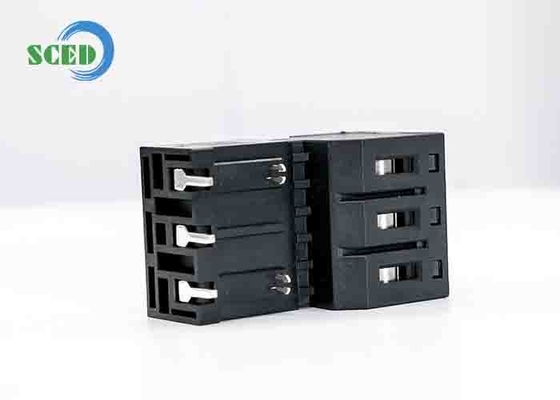 300V 55A θηλυκό μπλοκ τερματικού πλέγματος, 600V 55A PCB τερματικό μπλοκ κλίση 10.16mm 3P