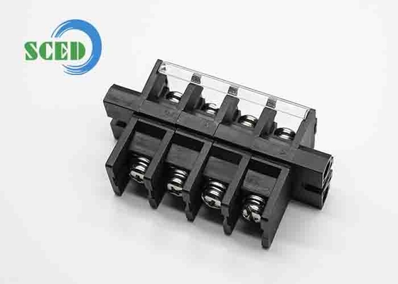 Στροφή 13 mm Ηλεκτρικός σύνδεσμος μπλοκ M5 PBT Μαύρο πίνακα Mount βίδα τερματικό σύνδεσμο