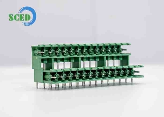 Εναρμονισμένο τερματικό μπλοκ 5.08mm 300V 18A 2-24P Εναρμονισμένο τερματικό μπλοκ