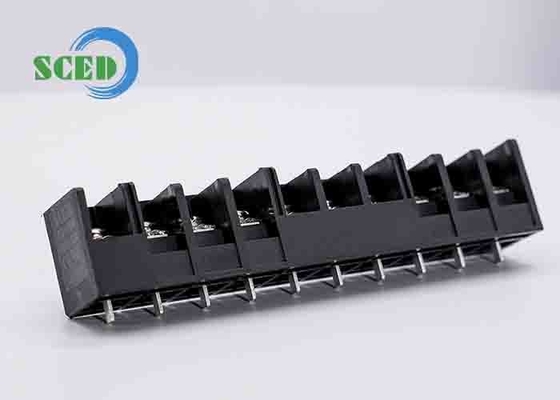 30A 600V PCB φραγμός τερματικό μπλοκ 11.10mm 10-22 AWG δεξιά γωνία Wire Inlet