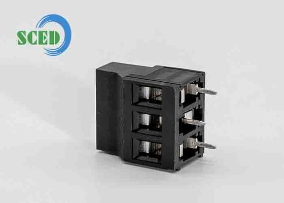 Ασφαλείς συνδέσεις καλωδίων με 22-14AWG PCB Terminal Block σε λευκό πλαστικό υλικό