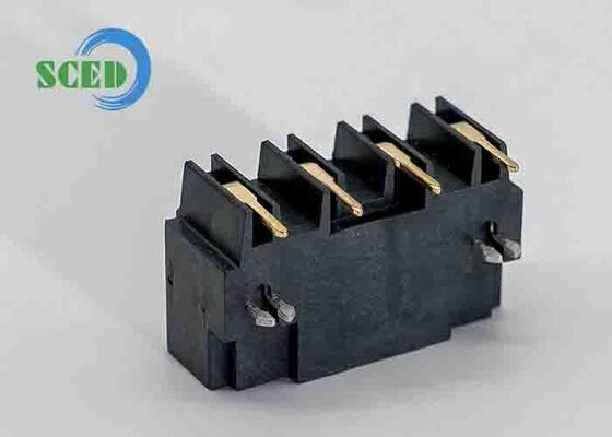 19.2x95mm Plug In Terminal Block που περιέχει πόλους 2P έως 24P και μεταλλικά μέρη από χαλκό κατάλληλα για ηλεκτρικά πάνελ ελέγχου