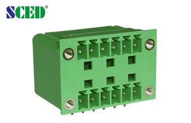 Η επιγραφή, αρσενικές υποδοχές, 300V 8A, 2*2P-20*2P, πίσσα 3.50mm, Pluggable τελικοί φραγμοί, συνδέει τον τελικό φραγμό