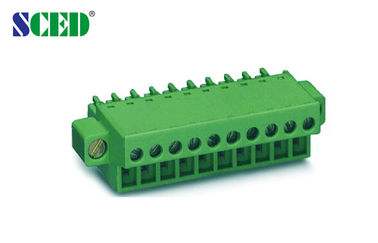 Πίσσα 3.81mm 300V 8A βυσματωτές θηλυκές υποδοχές βουλωμάτων τελικών φραγμών 2P - 20P