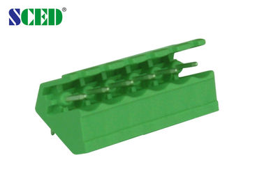 Βυσματωτή πίσσα τελικών φραγμών 5.08mm 300V 18A 2 - 18P αρσενικές υποδοχές επιγραφών