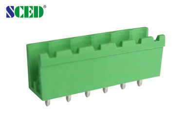 Πίσσα 7.62mm Pluggable τελικός φραγμός 2-16 300V 18A αρσενικές υποδοχές επιγραφών καρφιτσών