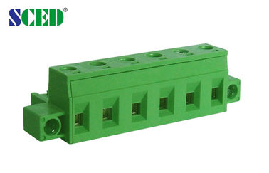 Βυσματωτή πίσσα τελικών φραγμών 7.62mm 300V 18A 2P - 14P θηλυκό βουλωμάτων