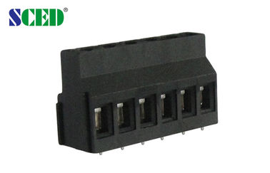 Πίσσα 5.08mm 300V 10A 2P - 24P ευρο- τύπος που αυξάνει τους συνδετήρες PCB τύπων βιδών σειράς