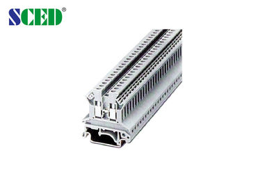 Τελικό πλάτος 4.2mm 300V 15A τελικοί φραγμοί ραγών DIN