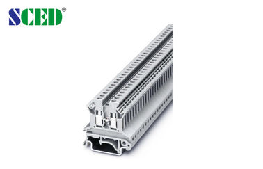 Τελικό πλάτος 5.2mm τελικών φραγμών ραγών DIN 300V 20A AWG28 - 12