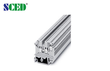 Τελικό πλάτος 5.2mm AWG τελικών φραγμών ραγών DIN 150V 20A 30 - 12