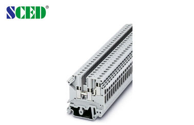 Τελικό πλάτος 6.2mm AWG 30 - 10 τελικοί φραγμοί ραγών DIN 150V 30A