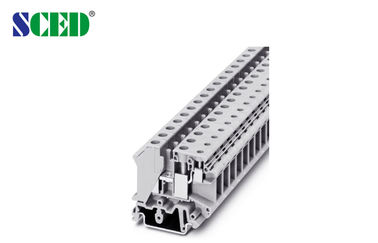 Πλάτος 24 - 6 10.2mm AWG τελικών φραγμών ραγών DIN τελικό 600V 65A