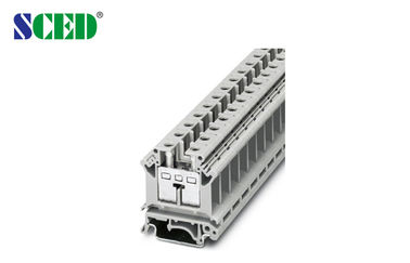 Τελικό πλάτος 12.2mm AWG τελικών φραγμών ραγών DIN 600V 85A 22 - 4