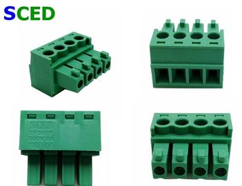 300V 8A βούλωμα PCB στον τελικό φραγμό 3.81mm Pluggable τελικός φραγμός πισσών